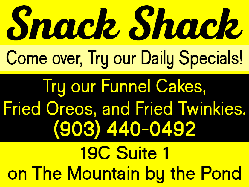 Snack Shack ad